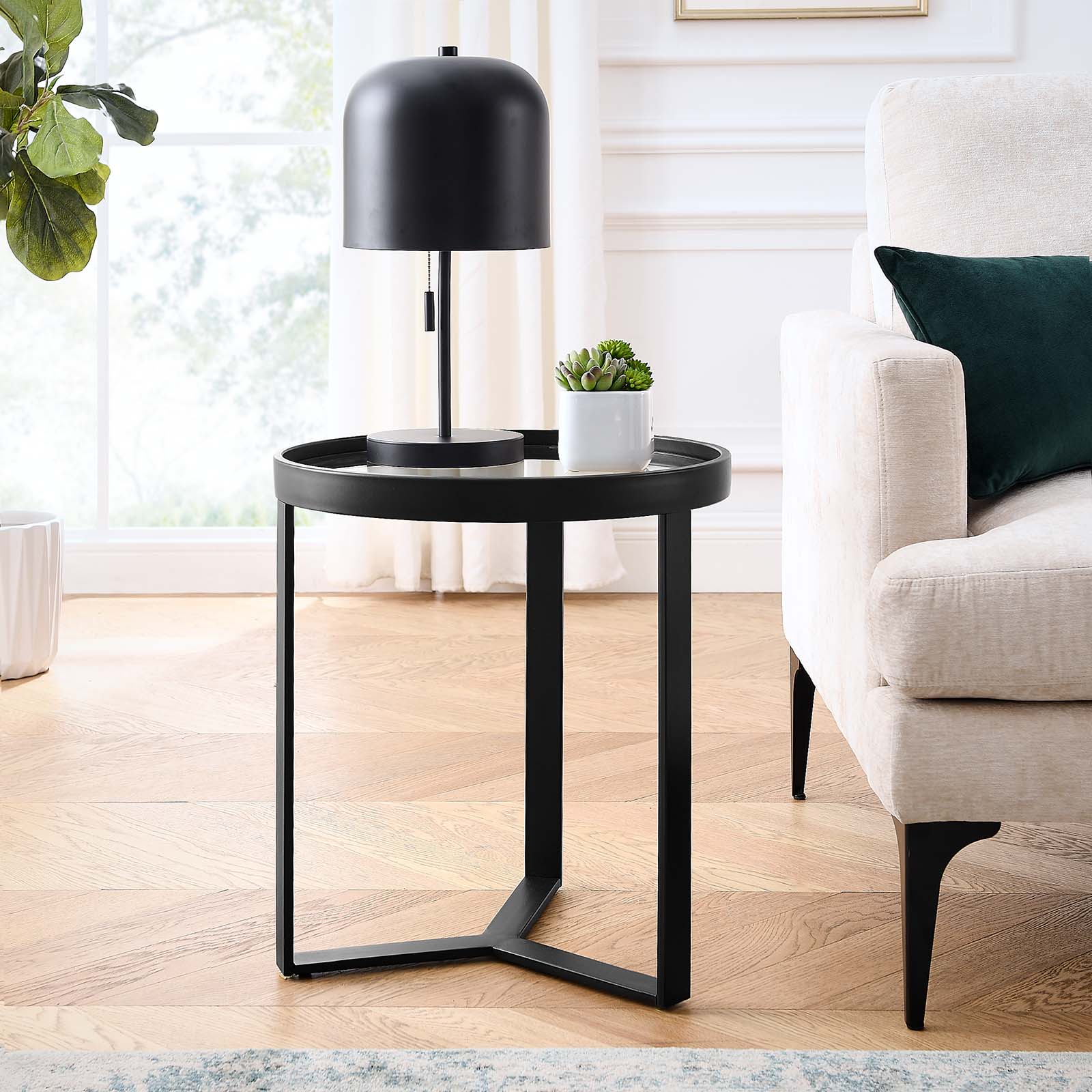 Clairemont Round Side Table