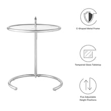 Load image into Gallery viewer, Eileen Gray Metal Side Table