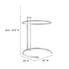 Load image into Gallery viewer, Eileen Gray Metal Side Table