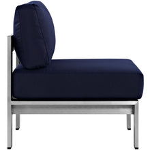 Load image into Gallery viewer, Shore Armless Outdoor Patio Aluminum Chair