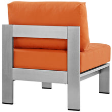 Load image into Gallery viewer, Shore Armless Outdoor Patio Aluminum Chair