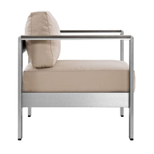 Load image into Gallery viewer, Shore Outdoor Patio Aluminum Armchair