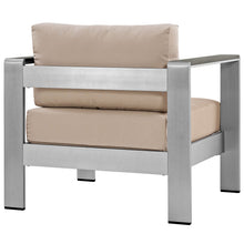 Load image into Gallery viewer, Shore Outdoor Patio Aluminum Armchair