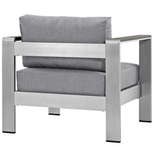 Load image into Gallery viewer, Shore Outdoor Patio Aluminum Armchair