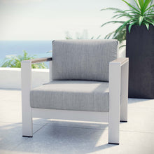 Load image into Gallery viewer, Shore Outdoor Patio Aluminum Armchair
