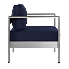 Load image into Gallery viewer, Shore Outdoor Patio Aluminum Armchair