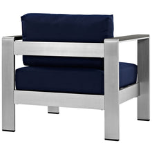 Load image into Gallery viewer, Shore Outdoor Patio Aluminum Armchair