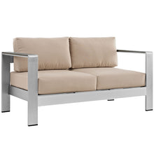 Load image into Gallery viewer, Shore Outdoor Patio Aluminum Loveseat