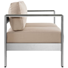 Load image into Gallery viewer, Shore Outdoor Patio Aluminum Loveseat