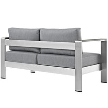 Load image into Gallery viewer, Shore Outdoor Patio Aluminum Loveseat