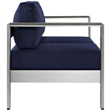 Load image into Gallery viewer, Shore Outdoor Patio Aluminum Loveseat