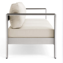Load image into Gallery viewer, Shore Outdoor Patio Aluminum Sofa