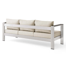 Load image into Gallery viewer, Shore Outdoor Patio Aluminum Sofa