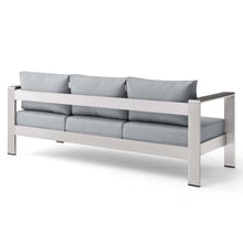 Load image into Gallery viewer, Shore Outdoor Patio Aluminum Sofa