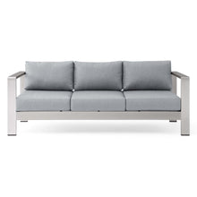 Load image into Gallery viewer, Shore Outdoor Patio Aluminum Sofa