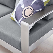 Load image into Gallery viewer, Shore Outdoor Patio Aluminum Sofa