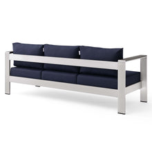Load image into Gallery viewer, Shore Outdoor Patio Aluminum Sofa