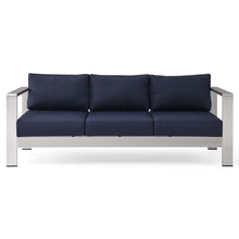 Load image into Gallery viewer, Shore Outdoor Patio Aluminum Sofa