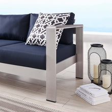 Load image into Gallery viewer, Shore Outdoor Patio Aluminum Sofa
