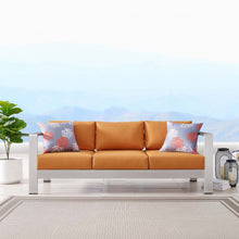 Load image into Gallery viewer, Shore Outdoor Patio Aluminum Sofa