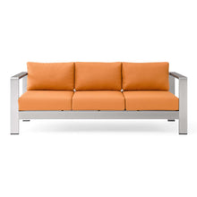 Load image into Gallery viewer, Shore Outdoor Patio Aluminum Sofa