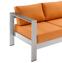 Load image into Gallery viewer, Shore Outdoor Patio Aluminum Sofa