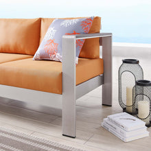 Load image into Gallery viewer, Shore Outdoor Patio Aluminum Sofa