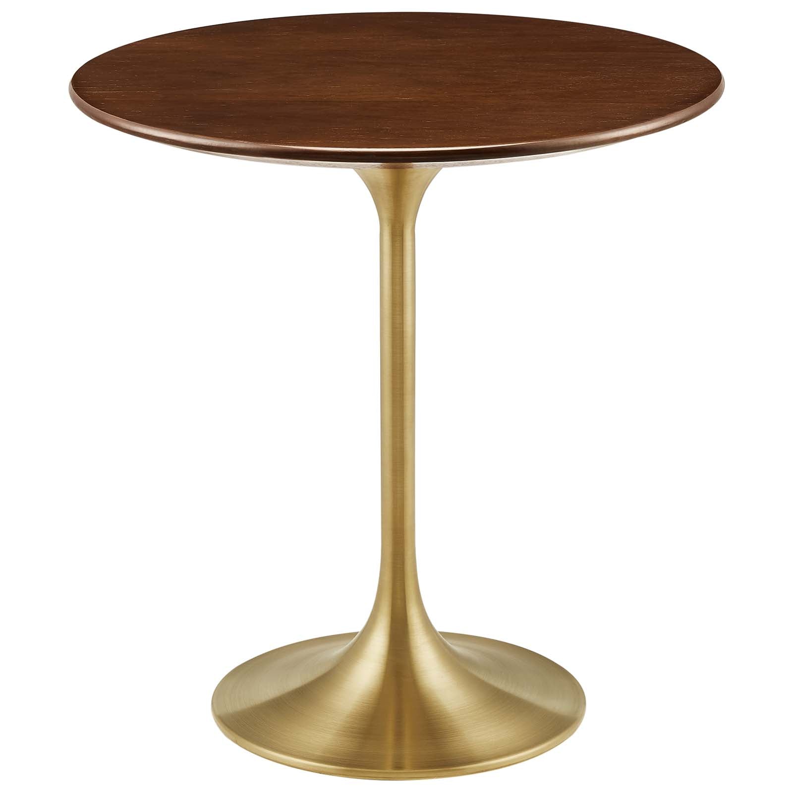 Tulip Side Table Walnut