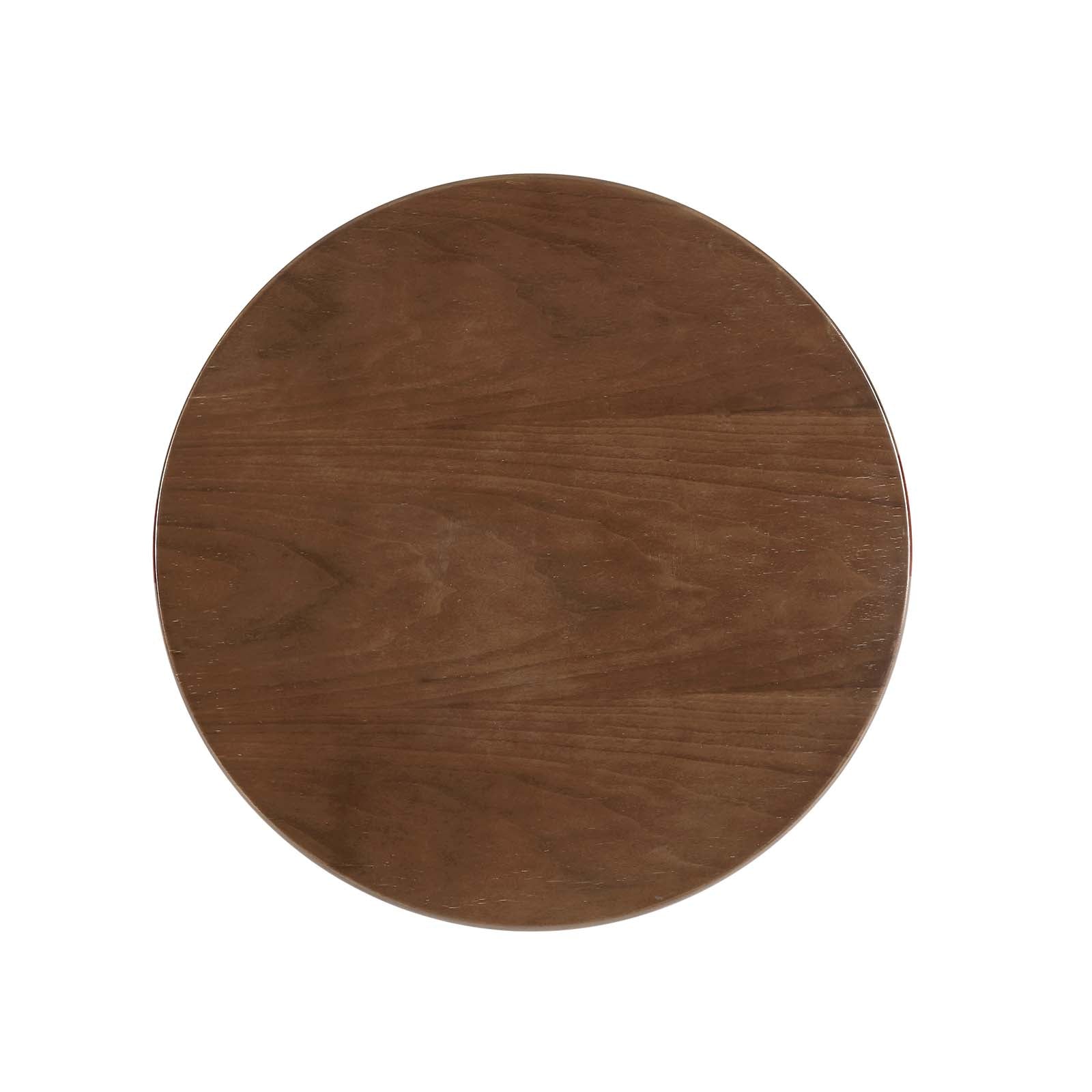 Tulip Side Table Walnut