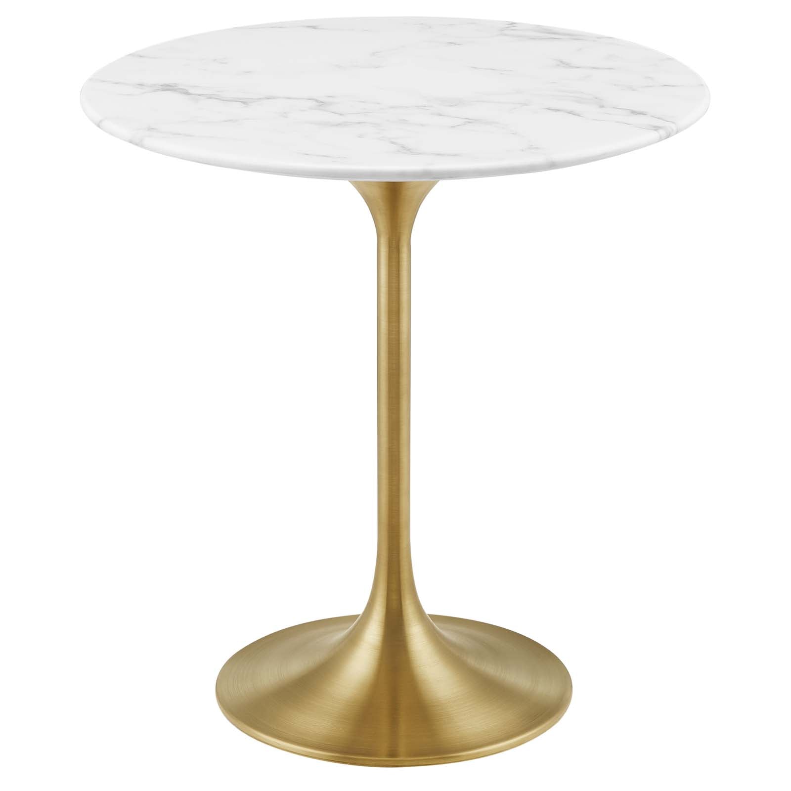 Tulip SideTable In Artificial Marble