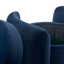 Load image into Gallery viewer, Nebula Upholstered Performance Velvet Ottoman