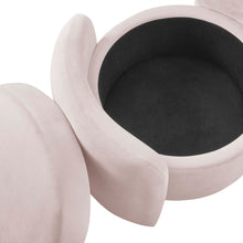 Load image into Gallery viewer, Nebula Upholstered Performance Velvet Ottoman