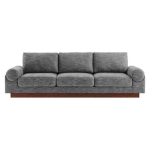 Load image into Gallery viewer, Oasis Upholstered Fabric Sofa: Modern Design, Cozy Seating, Stain-Resistant Comfort
