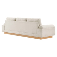 Load image into Gallery viewer, Oasis Upholstered Fabric Sofa: Modern Design, Cozy Seating, Stain-Resistant Comfort