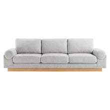 Load image into Gallery viewer, Oasis Upholstered Fabric Sofa: Modern Design, Cozy Seating, Stain-Resistant Comfort