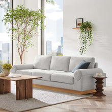 Load image into Gallery viewer, Oasis Upholstered Fabric Sofa: Modern Design, Cozy Seating, Stain-Resistant Comfort