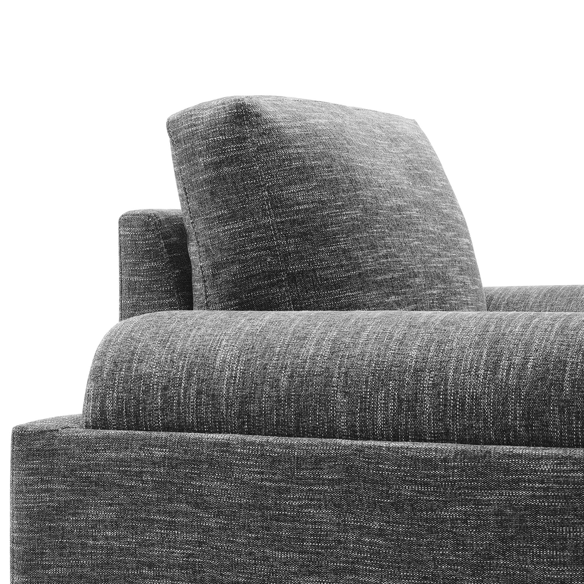 Oasis Upholstered Fabric Armchair: Modern Design, Cozy Seat, Stain-Resistant Comfort
