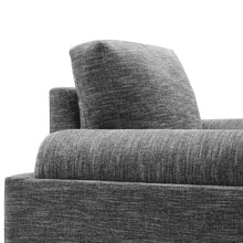 Load image into Gallery viewer, Oasis Upholstered Fabric Armchair: Modern Design, Cozy Seat, Stain-Resistant Comfort