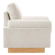 Load image into Gallery viewer, Oasis Upholstered Fabric Armchair: Modern Design, Cozy Seat, Stain-Resistant Comfort