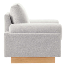 Load image into Gallery viewer, Oasis Upholstered Fabric Armchair: Modern Design, Cozy Seat, Stain-Resistant Comfort