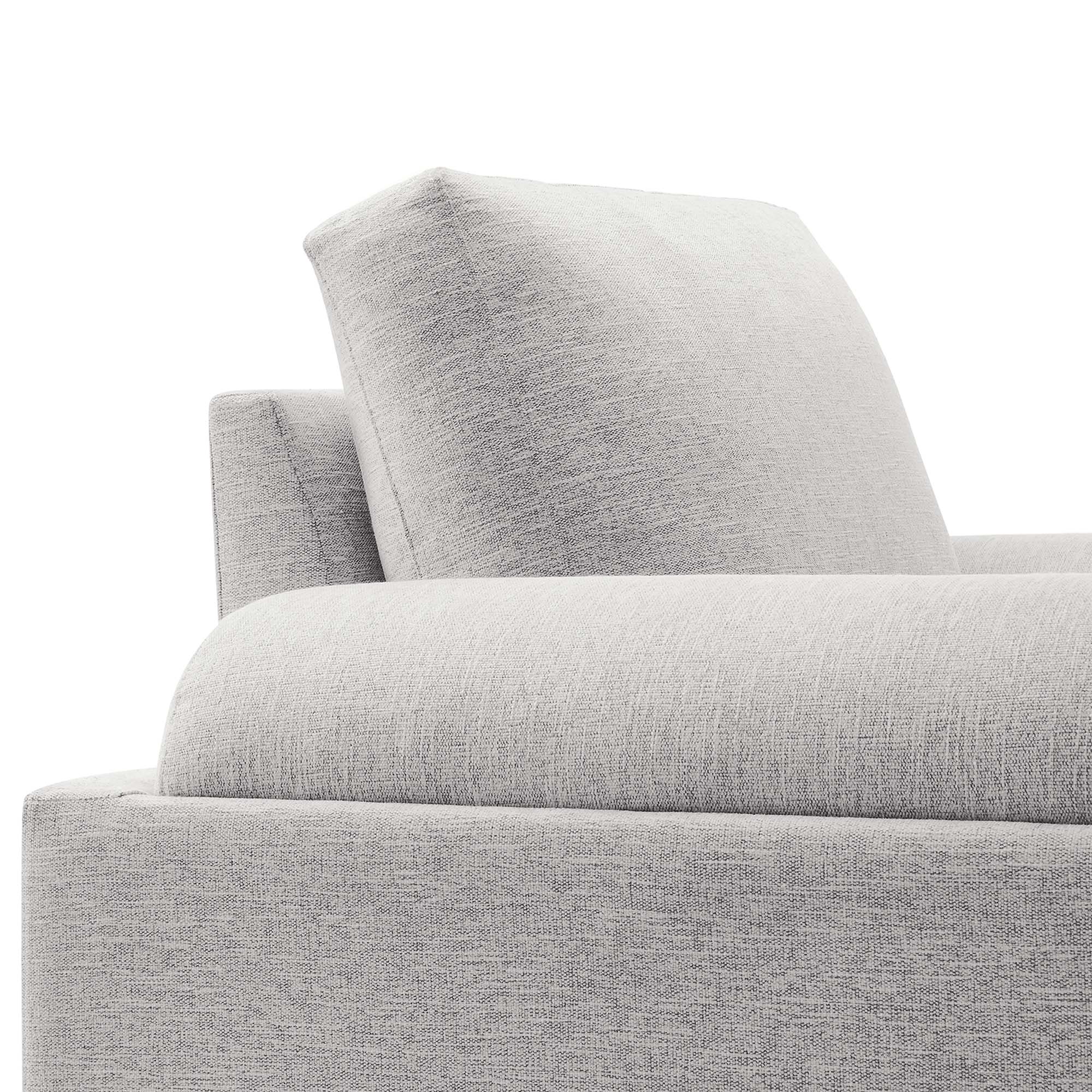 Oasis Upholstered Fabric Armchair: Modern Design, Cozy Seat, Stain-Resistant Comfort