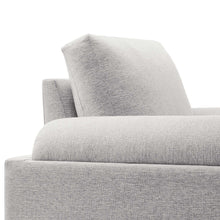 Load image into Gallery viewer, Oasis Upholstered Fabric Armchair: Modern Design, Cozy Seat, Stain-Resistant Comfort