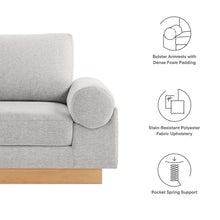 Load image into Gallery viewer, Oasis Upholstered Fabric Armchair: Modern Design, Cozy Seat, Stain-Resistant Comfort