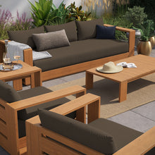 Load image into Gallery viewer, Tahoe 5-Piece Outdoor Patio Acacia Wood Furniture Set