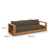 Load image into Gallery viewer, Tahoe 5-Piece Outdoor Patio Acacia Wood Furniture Set