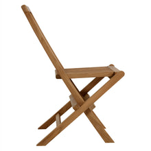 Load image into Gallery viewer, Vienna Outdoor Patio Teak Wood Folding Dining Chairs Set of 4
