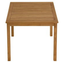 Load image into Gallery viewer, Vienna 5-Piece Outdoor Patio Teak Wood Dining Set with Folding Chairs