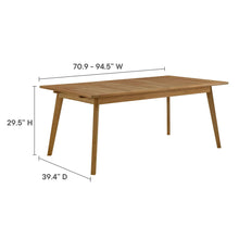 Load image into Gallery viewer, Vienna 7-Piece Outdoor Patio Teak and Rope Dining Set with Armchairs