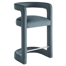 Load image into Gallery viewer, Winslow Performance Velvet Counter Stool