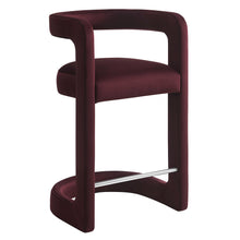 Load image into Gallery viewer, Winslow Performance Velvet Counter Stool